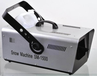 Machine à neige 1500W AC110V/220V, contrôlée à distance et par DMX, en métal, pour événements scéniques, mariages et fêtes