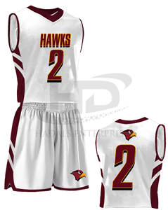 Uniforme de baloncesto personalizado Reversible de color sólido Uniformes de baloncesto sin mangas profesionales - Product Image 3