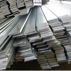 Barres plates en acier galvanisé de type 20 #   45 #   Barres plates en acier S235 SS400 ASTM A36 40mm 60mm et en acier 1010 et 4140 - Product Image 6