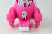 Chaussures à roulettes réglables à 3 roues HQK02 de qualité supérieure pour enfants, idéales pour le plaisir en extérieur, débutants, roulements ABEC-3, châssis en PP haute résistance
