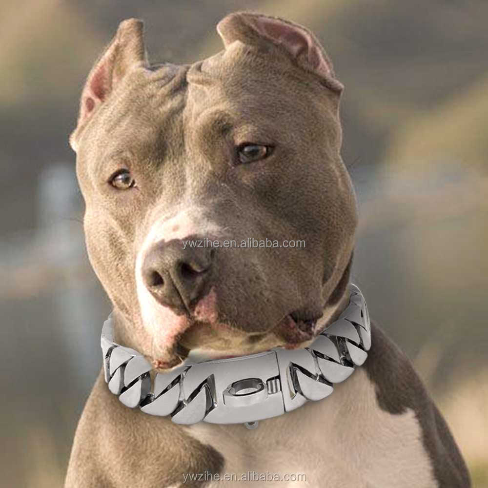 中型大型犬用スーパーストロングドッグチェーンカラーペット