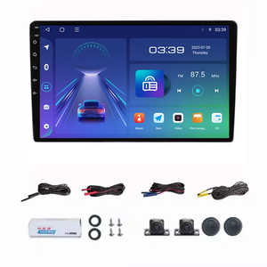 T5 Car DVD Player GPS navigation 10 inch 2 + 32 gam 1080P xách tay Android đài phát thanh stereo âm thanh 360 chim xem Hệ thống camera - Product Image 1