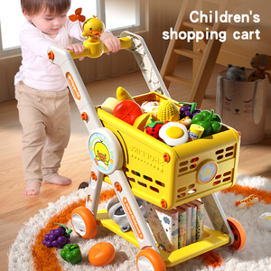 Ensemble <span class=keywords><strong>de</strong></span> jeu <span class=keywords><strong>de</strong></span> rôle pour enfants XST, chariot <span class=keywords><strong>de</strong></span> supermarché, simulation <span class=keywords><strong>de</strong></span> courses, <span class=keywords><strong>légumes</strong></span> et fruits en plastique ABS, jouets pour enfants <span class=keywords><strong>de</strong></span> 2 à 7 ans, EN71 - Product Image 4