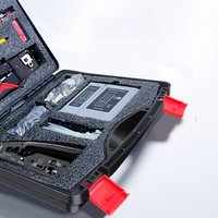 Kit d'outils de réseau électronique professionnel, ensemble d'outils de sertissage de câbles réseau LAN RJ45, kit d'outils pour câbles réseau CAT7, sac d'outils