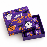 Boîte cadeau en carton pour Halloween, vente en gros, pour bonbons, chocolats et confiseries