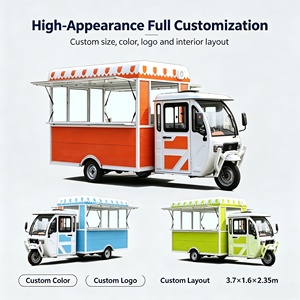 <span class=keywords><strong>Camion</strong></span> de restauration mobile avec chariot sur roues et équipement de cuisine pour des solutions de restauration flexibles - Product Image 2