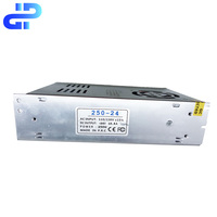 Alimentation à découpage SMPS 24V 250W pour LED intérieures, sortie 250W, courant 10,4A, sortie unique 250W pour ventilateurs et éclairages LED