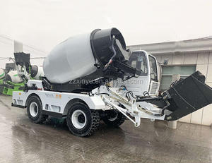 Ein-Mann-Betrieb Selbstladender Mobiler Betonmischer-LKW für Baustellen - Product Image 4