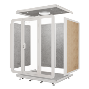 Cloison de <span class=keywords><strong>piano</strong></span> <span class=keywords><strong>facile</strong></span> à installer avec système de ventilation mobilier de bureau cabine bureau grande salle de conférence - Product Image 6