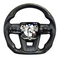 Offre exclusive Volant en fibre de carbone pour Toyota Alphard 20 30 Camry Hilux Land Cruiser LC200 LC300 Prado 120 150 200