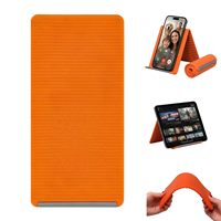 Nouveau support de téléphone portable flexible en plastique, multifonctionnel, pour salle de bain, bureau, tablette, ordinateur portable, support innovant pliable et transformable