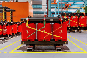 スペースイージー 50kva 150kva 200kva 乾式変圧器 7620v 13200v 120v 240v 自己冷却式二重高電圧 - Product Image 3