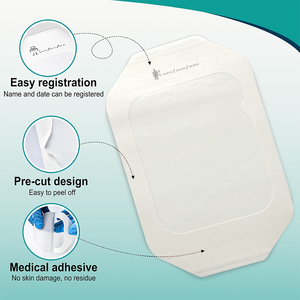 10X12 Cm Transparant <span class=keywords><strong>I.v</strong></span> Canule Fixing Dressing Waterdicht Wondverband - Product Image 3