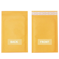 Enveloppes postales kraft à bulles en papier écologique, couleur personnalisée, rembourrées, pour livraison express