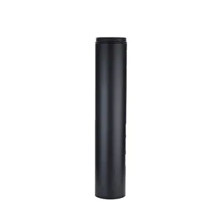 Twin Wall Flue Pipe and Accessories Black Twin Wall Insulated Chimney