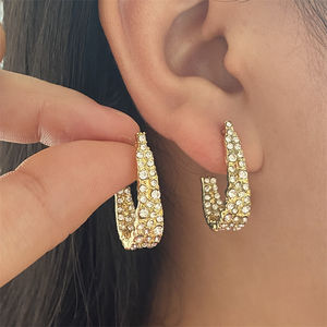 RAKOL ZPE533 coreano Dongdaemun 2025 nueva moda personalidad pendientes exagerados - Product Image 6