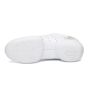 <span class=keywords><strong>Scarpe</strong></span> da Cheerleading Bianche per Donne e Uomini, <span class=keywords><strong>Scarpe</strong></span> per Aerobica, <span class=keywords><strong>Ginnastica</strong></span>, Danza, Sneakers da Competizione, Traspiranti - Product Image 3
