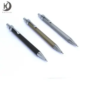 Pencil Custom Company Logo Promotion Gift Full Metallic Mechanical Pencil Lead Pencil Automatic Pen 0.5 0.7mm Quality Pencil