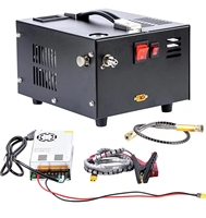 Kompresor PCP 12V 110V 220V 350W 30mpa 4500psi 300bar 30mpa Paintball 4500psi  PCP 300 bar
