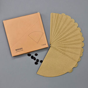 Sampel Gratis Filter Kopi Bentuk V Tanpa Rasa, Bahan Asli Kelas Makanan, Sehat, untuk Pour Over Drip Coffee - Product Image 3