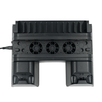 DOBE Support de refroidissement vertical multifonction avec double chargeur USB pour P S4/P4 Slim/P4 Pro Console TP4-882