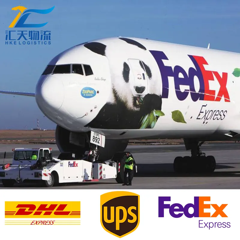 Cina ke seluruh dunia pintu ke pintu ali express DHL UPS Fedex pengiriman udara ke AS Italia Inggris Afrika selatan Amerika Serikat Australia oman
