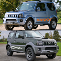 Autocollant de porte imprimé pour Suzuki Jimny JB23 JB33 JB43 JB74 JB64