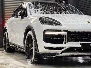 LQ 2018-2023 Cayenne <span class=keywords><strong>Coupe</strong></span> Nuevo Turbo GT Kit de actualización de parachoques con luz antiniebla Cut E3 Bolt-On Garantía de 1 año - Product Image 4
