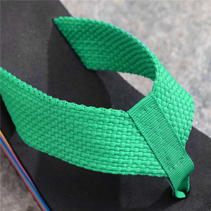 Logo personalizzato 6.5CM <span class=keywords><strong>da</strong></span> donna con plateau sandali con zeppa pigro e infradito - Product Image 3