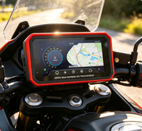 Écran de moto Aoocci BM6 800 Nit lisible en plein soleil, compatible Apple CarPlay sans fil et Android Auto, IP67 pour BMW R1250GS R1200GS