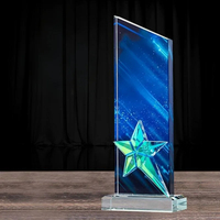 Trophée en cristal transparent artisanal de haute qualité pour la danse et autres compétitions