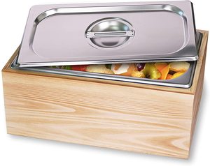 Houselin Factory Kitchen Compost Bin Smell Proof Rust Proof Stainless Steel Insert Countertop Compost Bin with Lid