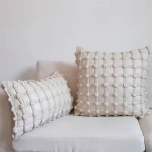 NEW Fashion Design Decorative Originality Hotel Style Cubist Designs White And Black Cushion Covers