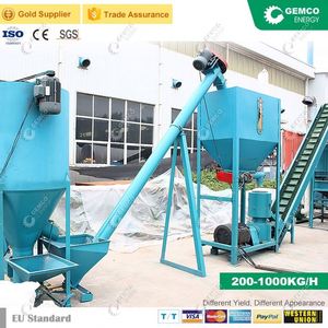 GEMCO Moulin à petits <span class=keywords><strong>prix</strong></span> pour l'alimentation du bétail de petits animaux porcins et de volailles pour la granulation/transformation du foin et des grains de blé - Product Image 2