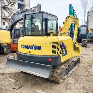 Mini-excavatrice sur chenilles Komatsu PC56-7 d'occasion de 5 tonnes à vendre - Product Image 2