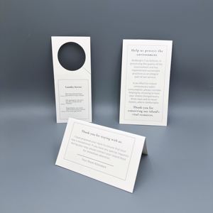 Set di Cancelleria per Hotel con Blocchi Note Personalizzati, Carta Intestata, Biglietti di Auguri, Buste e Logo Stampato - Product Image 4