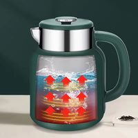 Bouilloire Électrique Thermique Intelligente Portable en Acier Inoxydable 220V pour Usage Domestique et Extérieur, Capacité 1,7L, Design Compact pour une Utilisation Efficace