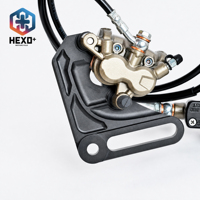 Braket Kaliper Rem HEXO Ultra Bee Baru dari Bahan Aluminium Alloy untuk Yozoma In10/tuttio Solely 01