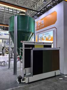 Peralatan makan babi besi tahan karat tangki umpan Silo untuk peralatan makan babi esensial pemeliharaan babi - Product Image 6