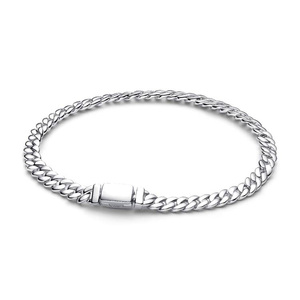 Nueva Pulsera <span class=keywords><strong>de</strong></span> Plata 925 con Diseño Original y Cadena Cubana Atemporal, con Dijes DIY, <span class=keywords><strong>para</strong></span> <span class=keywords><strong>Mujer</strong></span>, Regalo con Circonitas <span class=keywords><strong>de</strong></span> Colores y Joyería <span class=keywords><strong>de</strong></span> Lazo y Corazón - Product Image 4