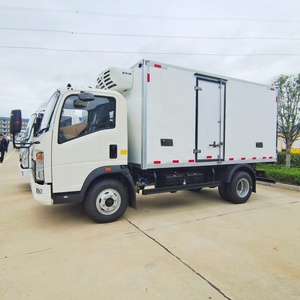 <span class=keywords><strong>Camion</strong></span> frigorifique HOWO 4,2 m à conduite à droite pour le transport de poisson, viande, crème glacée, fourgon frigorifique 5 tonnes RHD - Product Image 4