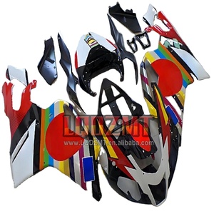 Kit de carénage pour <span class=keywords><strong>Aprilia</strong></span> Mille <span class=keywords><strong>RSV</strong></span> <span class=keywords><strong>1000</strong></span> <span class=keywords><strong>R</strong></span> RR RSV1000RR RSV1000R RSV1000 1000R 04 05 06 2004 2005 2006 Carrosserie rouge noir 11No.20 - Product Image 1