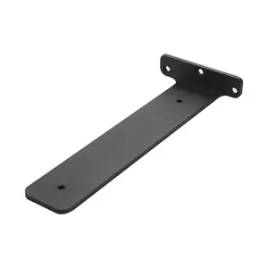 Benutzer definierte industrielle Metall Eisen Regal Unterstützung T-Form Halterung Wand montage Edelstahl schwimmende Regal halterung