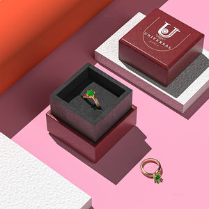 Caja de Embalaje para Anillos Personalizada en Oferta, Caja con Tapa y Base con Inserto de EVA, Impresión Personalizada, Papel de Lujo, Caja Rígida Personalizada - Product Image 6