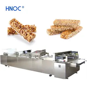 HNOC fully automatic protein bar making machine energy bar sweet nuts bar machine