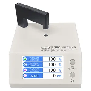 New LS108 Spectrum Transmission UV400/VLT/Blue/Violet Light Transmittance Meter