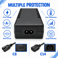Adaptateurs 12V en gros, connecteurs 3A, prise EU 5.5x2.5mm, adaptateur secteur de bureau 36W pour ordinateur portable et haut-parleur alimenté