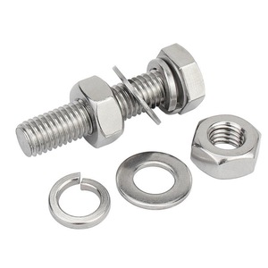 Vis à tête hexagonale en acier galvanisé de qualité 8.8 M6-M33 pouces Marque Hangfan A307 DIN933 DIN931 ISO4014 <span class=keywords><strong>ISO4017</strong></span> - Product Image 2