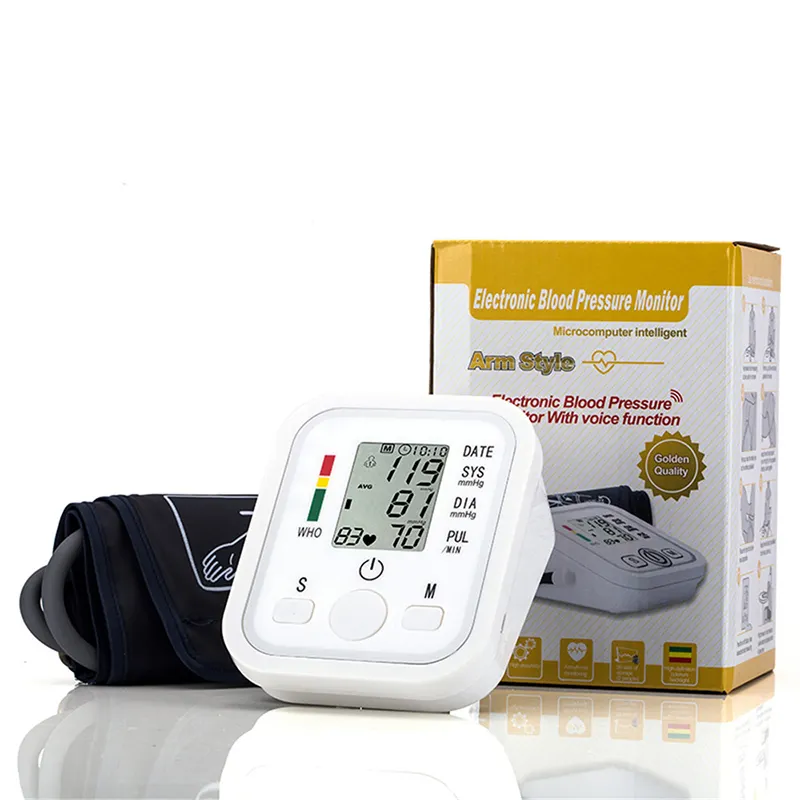 Best selling 50000pcs stock Automatic Electronic arm blood pressure monitor