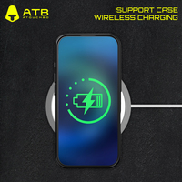 ATB Wholesale Macropore Magnetic Attraction Nouvelle coque de téléphone pour iPhone